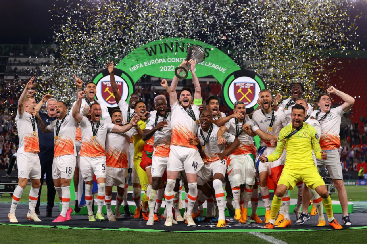 ‘Am I Dreaming’ ‘I’m In Absolute Bits’ West Ham United Fans React To Europa Conference League Victory On Twitter